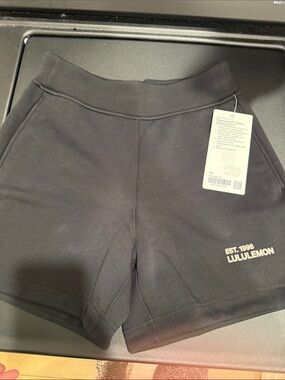 lululemon athletica Black Women's Athletic Shorts with Logo